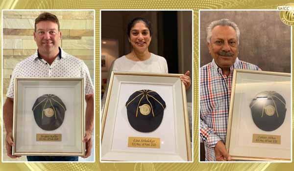 Jacques Kallis, Lisa Sthalekar & Zaheer Abbas were inducted into ICC Hall of Fame